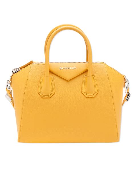 givenchy antigona yellow|Givenchy antigona mini.